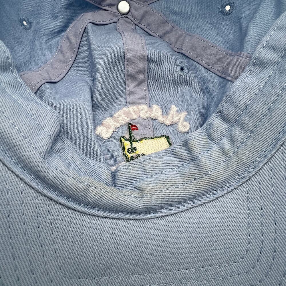 Masters 2023 Dated Hat Embroidered Light Blue Adj… - image 8
